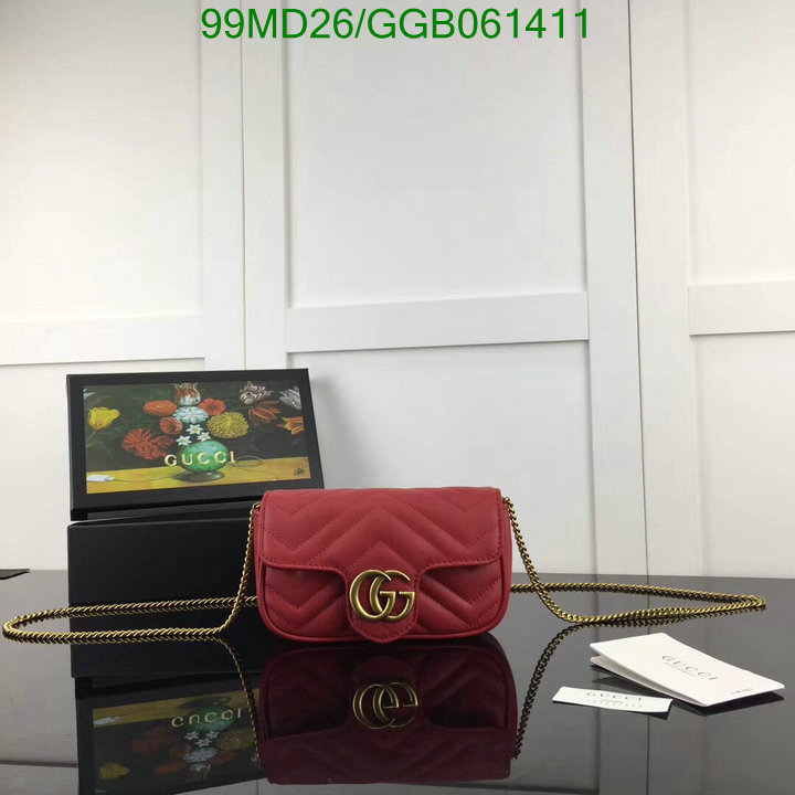 Gucci Bag-(Mirror)-Marmont,Code: GGB061411,$: 99USD