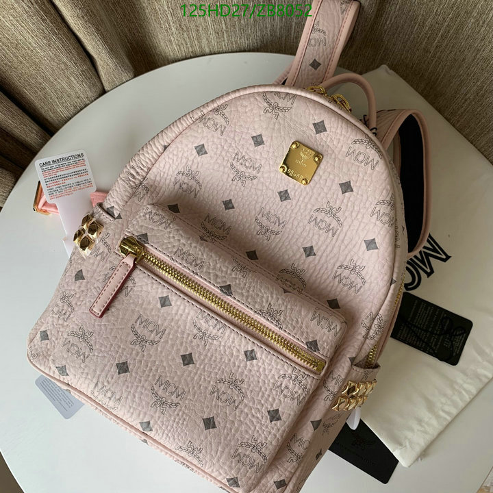 MCM Bag-(Mirror)-Backpack-,Code: ZB8052,$: 125USD