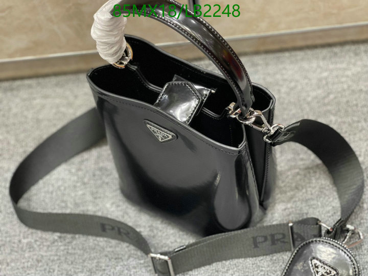 Prada Bag-(4A)-Diagonal-,Code: LB2248,$: 85USD