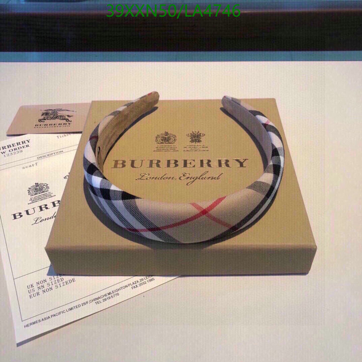 Headband-Burberry, Code: LA4746,$: 39USD