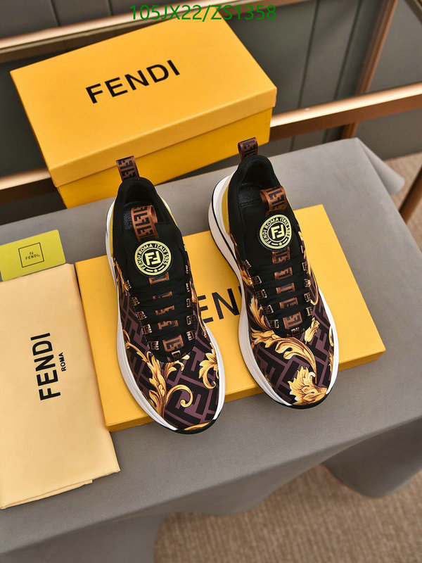 Men shoes-Fendi, Code: ZS1358,$: 105USD