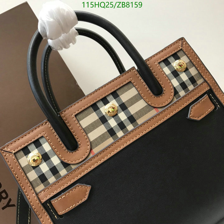 Burberry Bag-(4A)-Handbag-,Code: ZB8159,$: 115USD