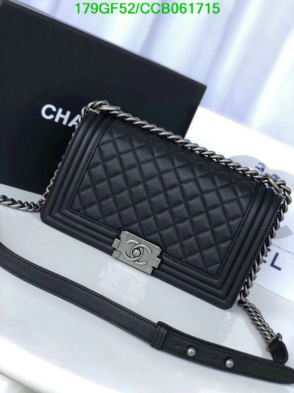 Chanel Bags -(Mirror)-Le Boy,Code: CCB061715,$: 179USD