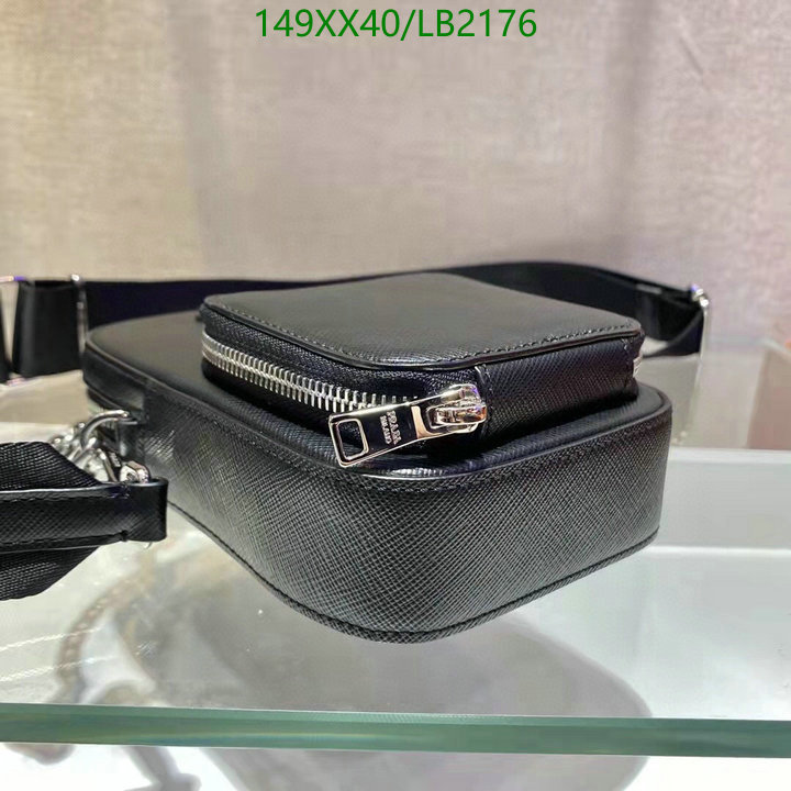 Prada Bag-(Mirror)-Diagonal-,Code: LB2176,$: 149USD