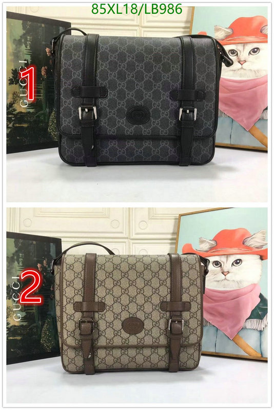 Gucci Bag-(4A)-Diagonal-,Code: LB986,$: 85USD