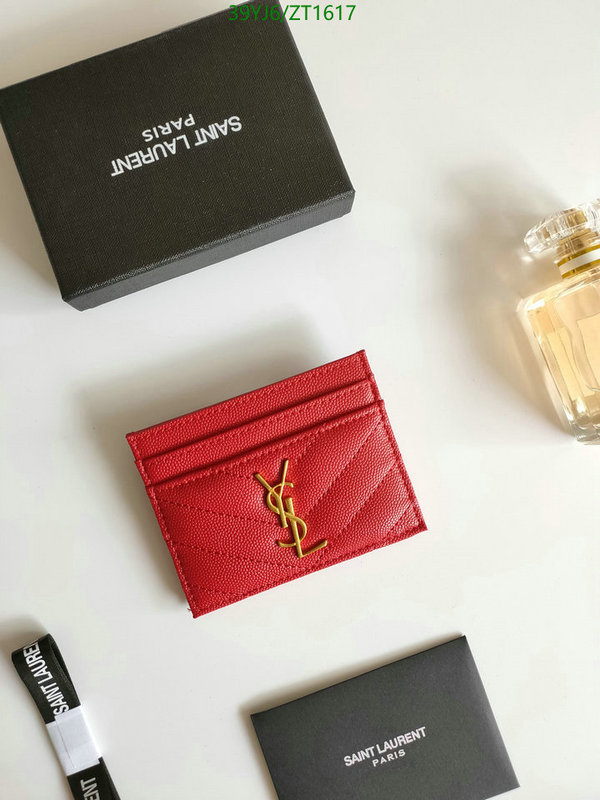 YSL Bag-(4A)-Wallet-,Code: ZT1617,$: 39USD