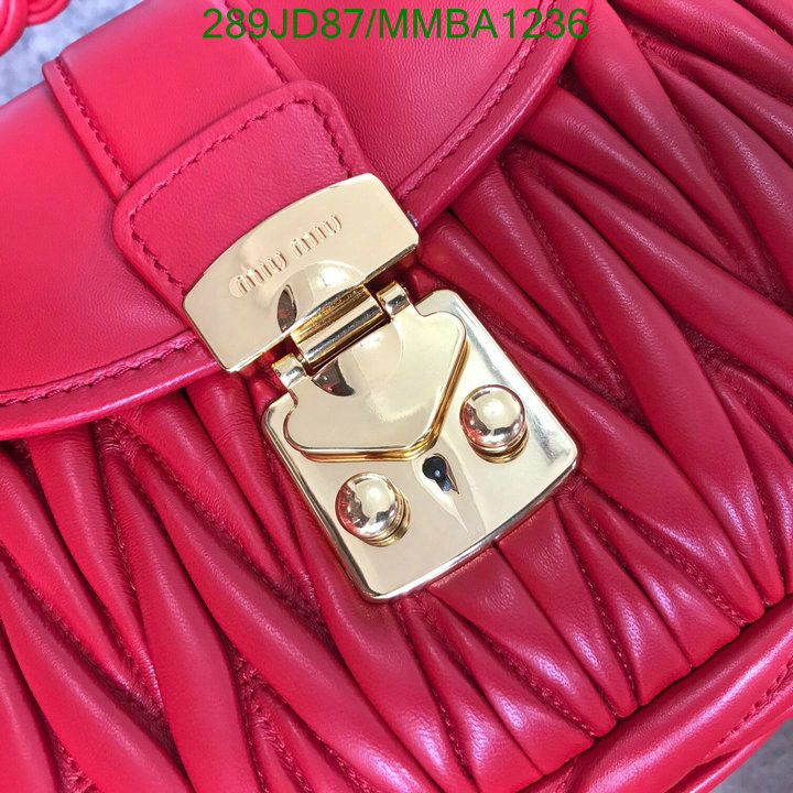 Miu Miu Bag-(Mirror)-Diagonal-,Code: MMBA1236,$: 289USD