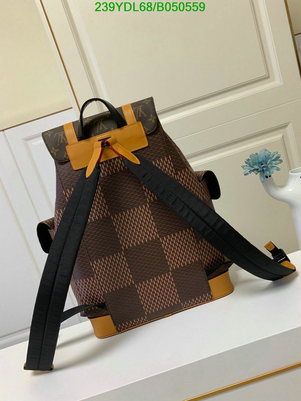 LV Bags-(Mirror)-Backpack-,Code: B050559,$: 309USD