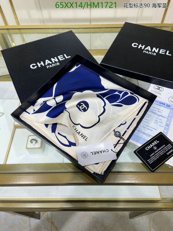 Scarf-Chanel, Code: HM1721,$: 65USD