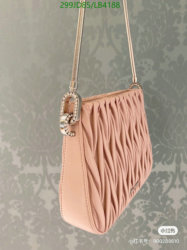 Miu Miu Bag-(Mirror)-Diagonal-,Code: LB4188,$: 299USD