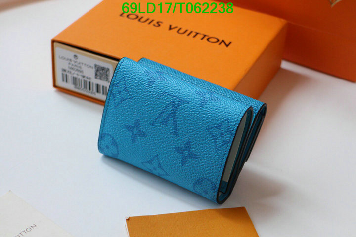 LV Bags-(Mirror)-Wallet-,Code: T062238,$: 69USD