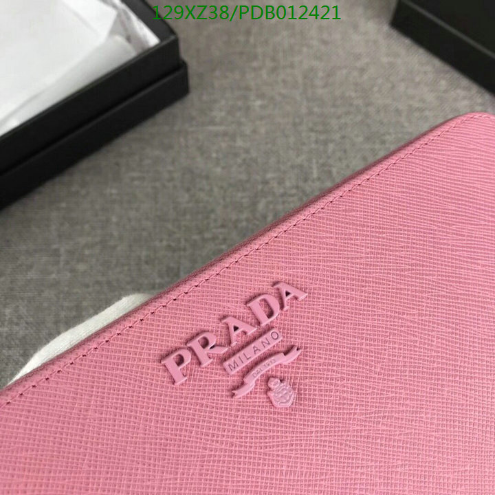 Prada Bag-(Mirror)-Wallet-,Code: PDB012421,$:129USD