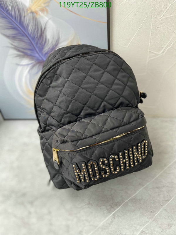 Moschino Bag-(Mirror)-Backpack-,Code: ZB800,