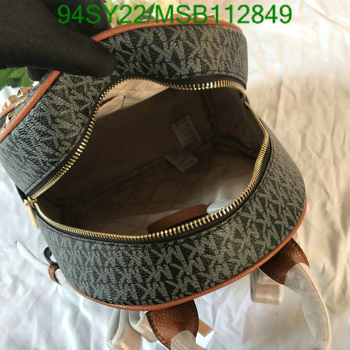 Michael Kors Bag-(4A)-Backpack-,Code: MSB112849,$: 94USD