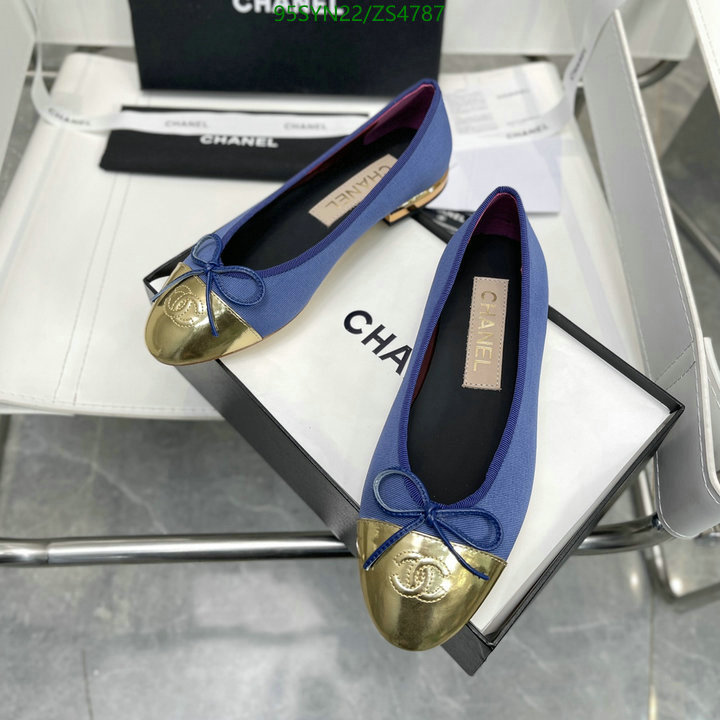 Chanel-Ballet Shoes,Code: ZS4787,$: 95USD