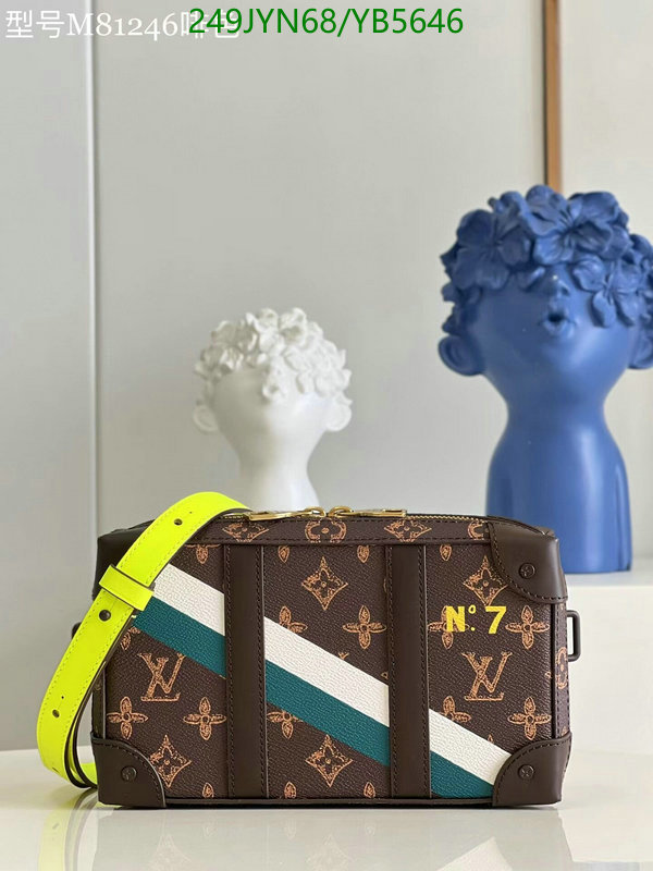 LV Bags-(Mirror)-Petite Malle-,Code: YB5646,$: 249USD