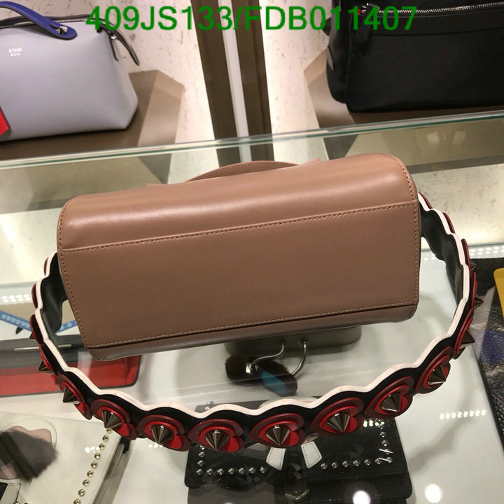 Fendi Bag-(Mirror)-Handbag-,Code: FDB011407,$: 409USD