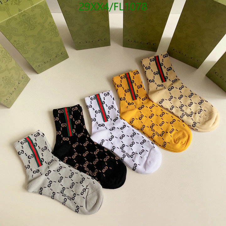 Sock-Gucci, Code: FL1078,$: 29USD