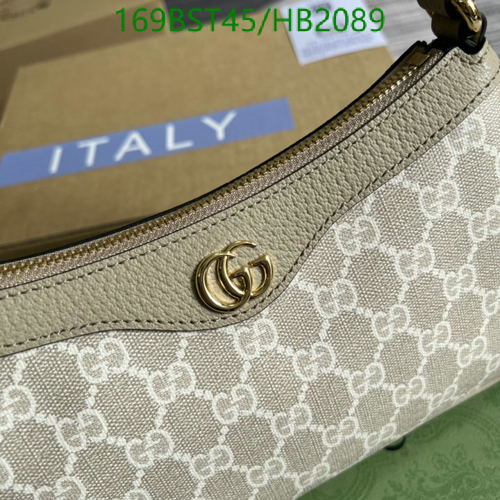 Gucci Bag-(Mirror)-Diagonal-,Code: HB2089,$: 169USD