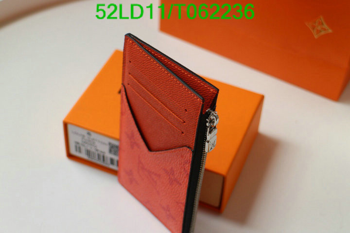 LV Bags-(Mirror)-Wallet-,Code: T062236,$: 52USD