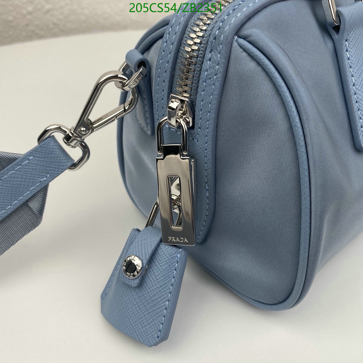 Prada Bag-(Mirror)-Diagonal-,Code: ZB2351,$: 205USD