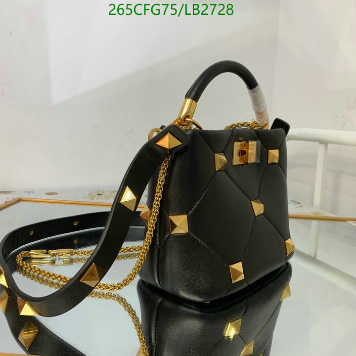 Valentino Bag-(Mirror)-Roman Stud,Code: LB2728,$: 265USD