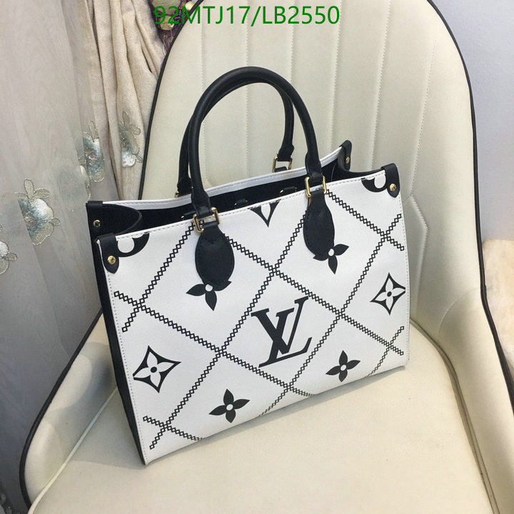 LV Bags-(4A)-Handbag Collection-,Code: LB2550,$: 92USD