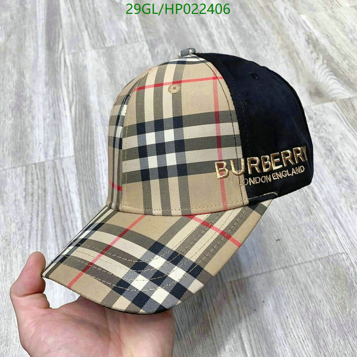 Cap -(Hat)-Burberry, Code: HP022406,$: 29USD