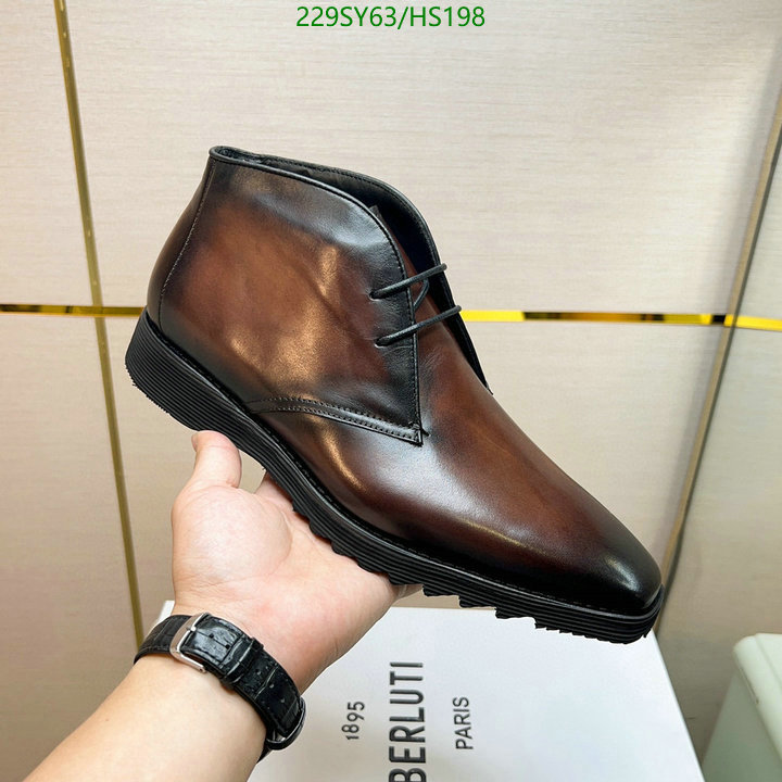Men shoes-Berluti, Code: HS198,$: 229USD