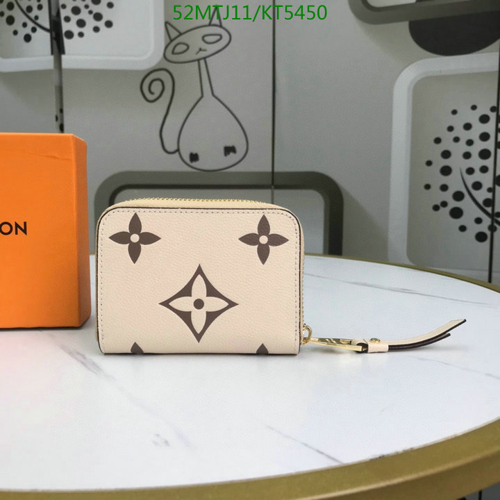 LV Bags-(4A)-Wallet-,Code: KT5450,$: 52USD