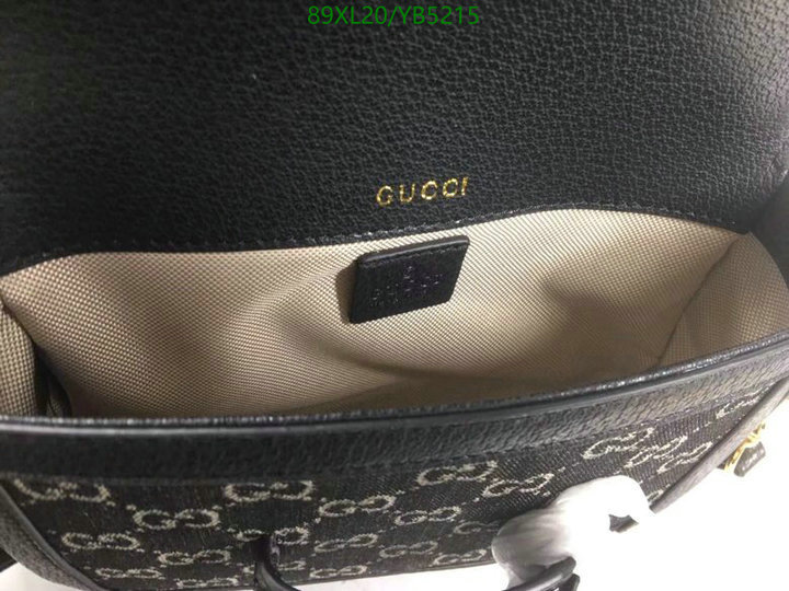 Gucci Bag-(4A)-Horsebit-,Code: YB5215,$: 89USD
