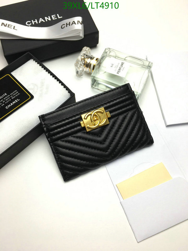 Chanel Bags ( 4A )-Wallet-,Code: LT4910,$: 39USD