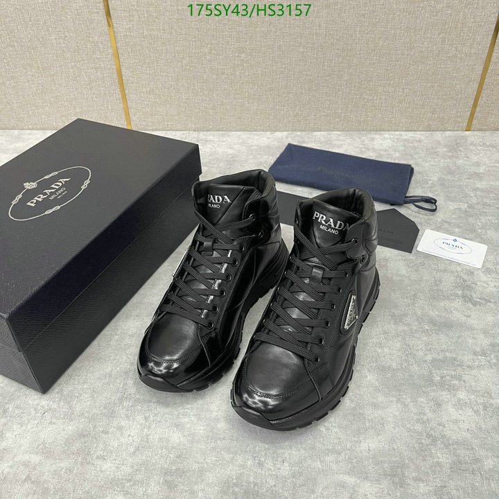 Men shoes-Prada, Code: HS3157,$: 175USD