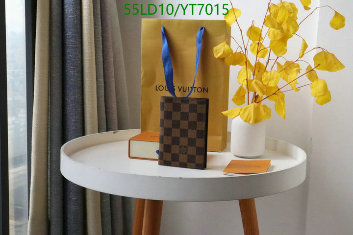 LV Bags-(Mirror)-Wallet-,Code: YT7015,$: 55USD