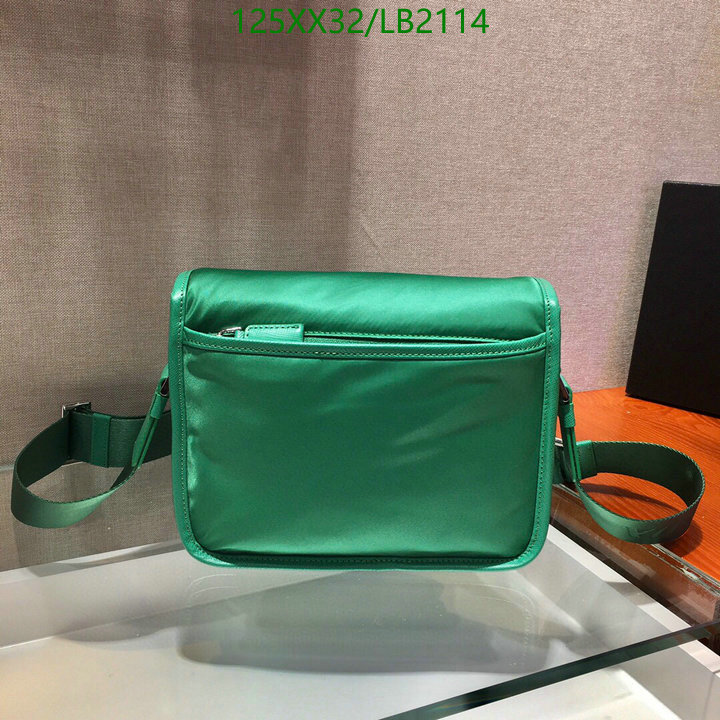 Prada Bag-(Mirror)-Diagonal-,Code: LB2114,$: 125USD