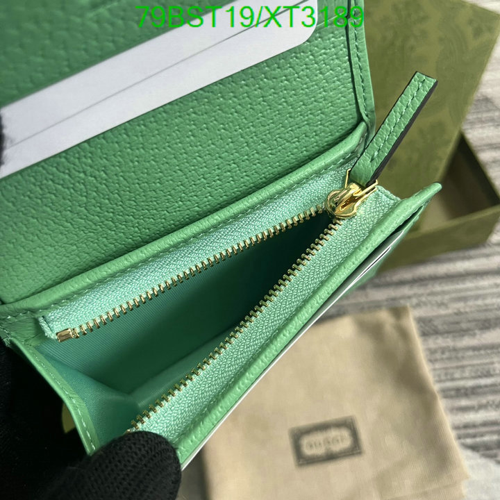 Gucci Bag-(Mirror)-Wallet-,Code: XT3189,$: 79USD