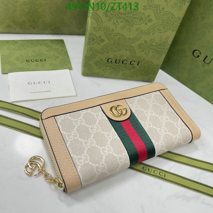 Gucci Bag-(4A)-Wallet-,Code: ZT413,$: 49USD