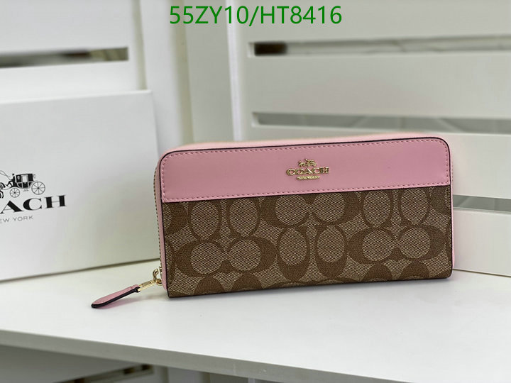 Coach Bag-(4A)-Wallet-,Code: HT8416,$: 55USD