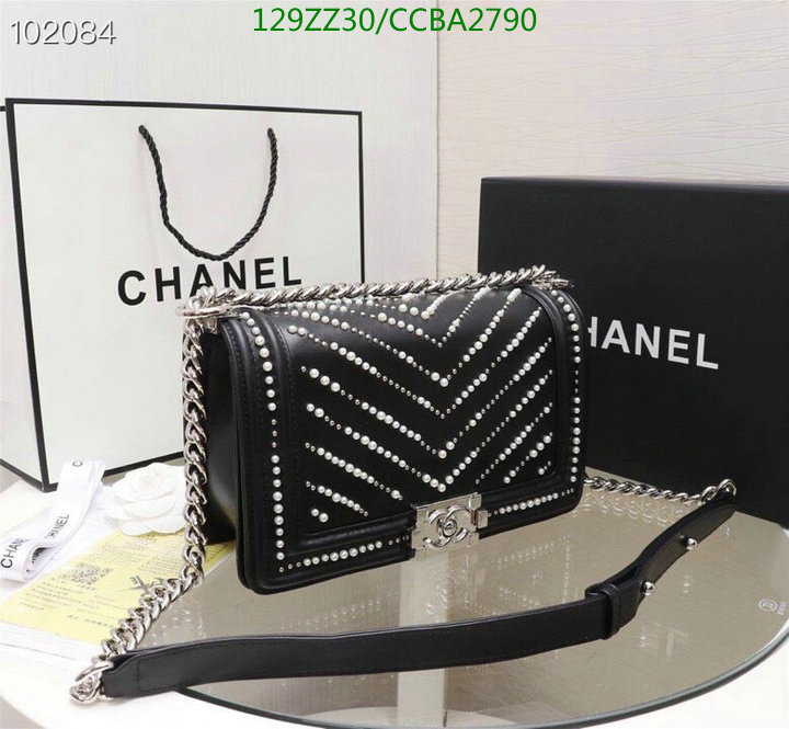 Chanel Bags ( 4A )-Le Boy,Code: CCBA2790,$: 129USD