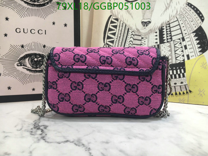 Gucci Bag-(4A)-Marmont,Code: GGBP051003,$: 79USD