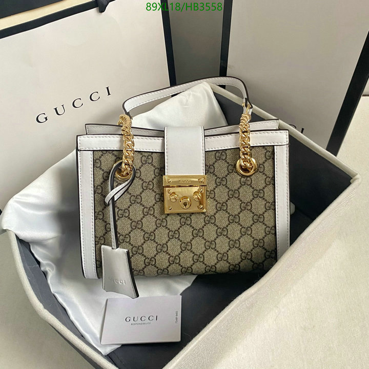 Gucci Bag-(4A)-Padlock-,Code: HB3558,$: 89USD