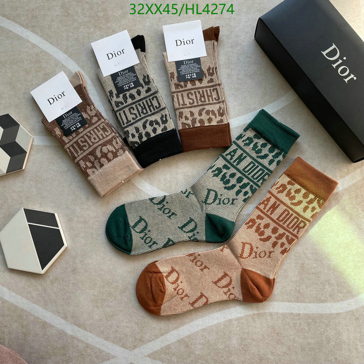 Sock-Dior,Code: HL4274,$: 32USD