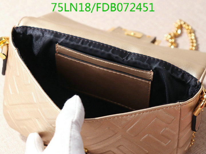 Fendi Bag-(4A)-Baguette-,Code: FDB072451,$: 75USD