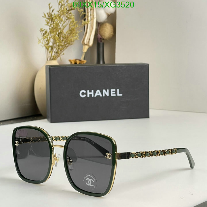 Glasses-Chanel, Code: XG3520,$: 69USD