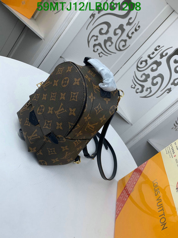 LV Bags-(4A)-Backpack-,Code: LB031208,$: 59USD