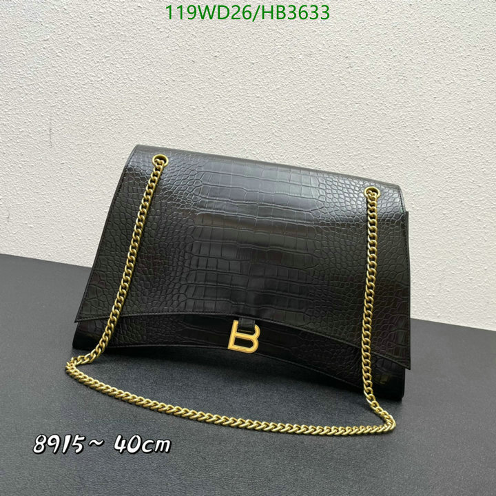 Balenciaga Bag-(4A)-Other Styles-,Code: HB3633,$: 119USD