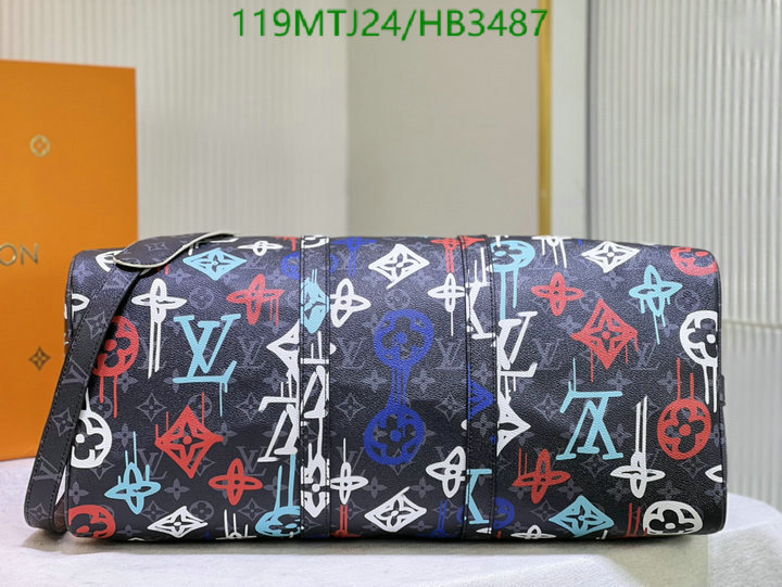 LV Bags-(4A)-Keepall BandouliRe 45-50-,Code: HB3487,$: 119USD