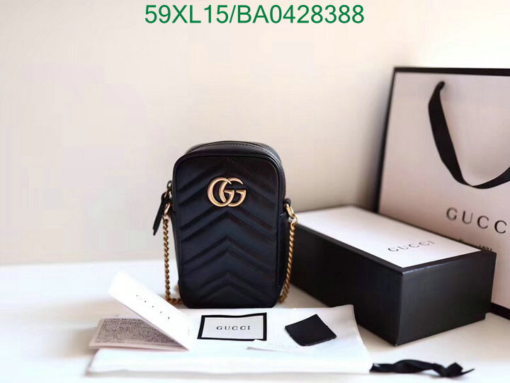 Gucci Bag-(4A)-Marmont,Code:BA0428388,$: 59USD