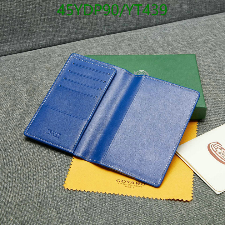 Goyard Bag-(Mirror)-Wallet-,Code: YT439,$: 45USD