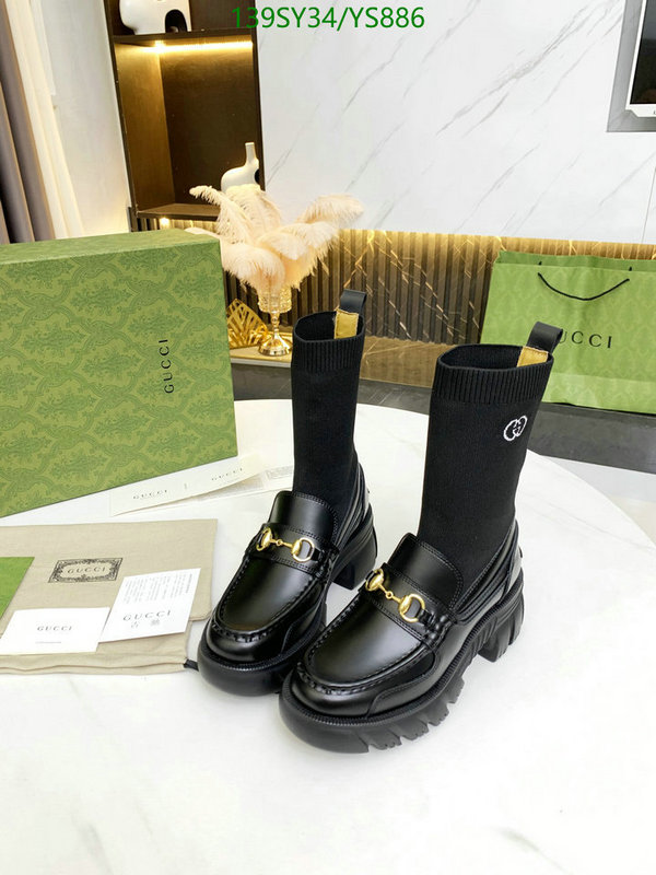 Women Shoes-Gucci, Code: YS886,$: 139USD